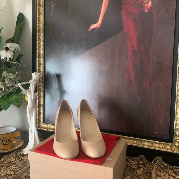 Christian Louboutin Shoes Pumps Heels Authentic - Picture 2 of 8